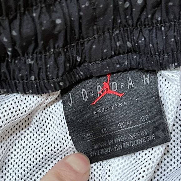 Jordan Jumpman Flight Poolside Mens Swim Shorts Size XS Inseam 10” Cement RARE - Picture 10 of 11